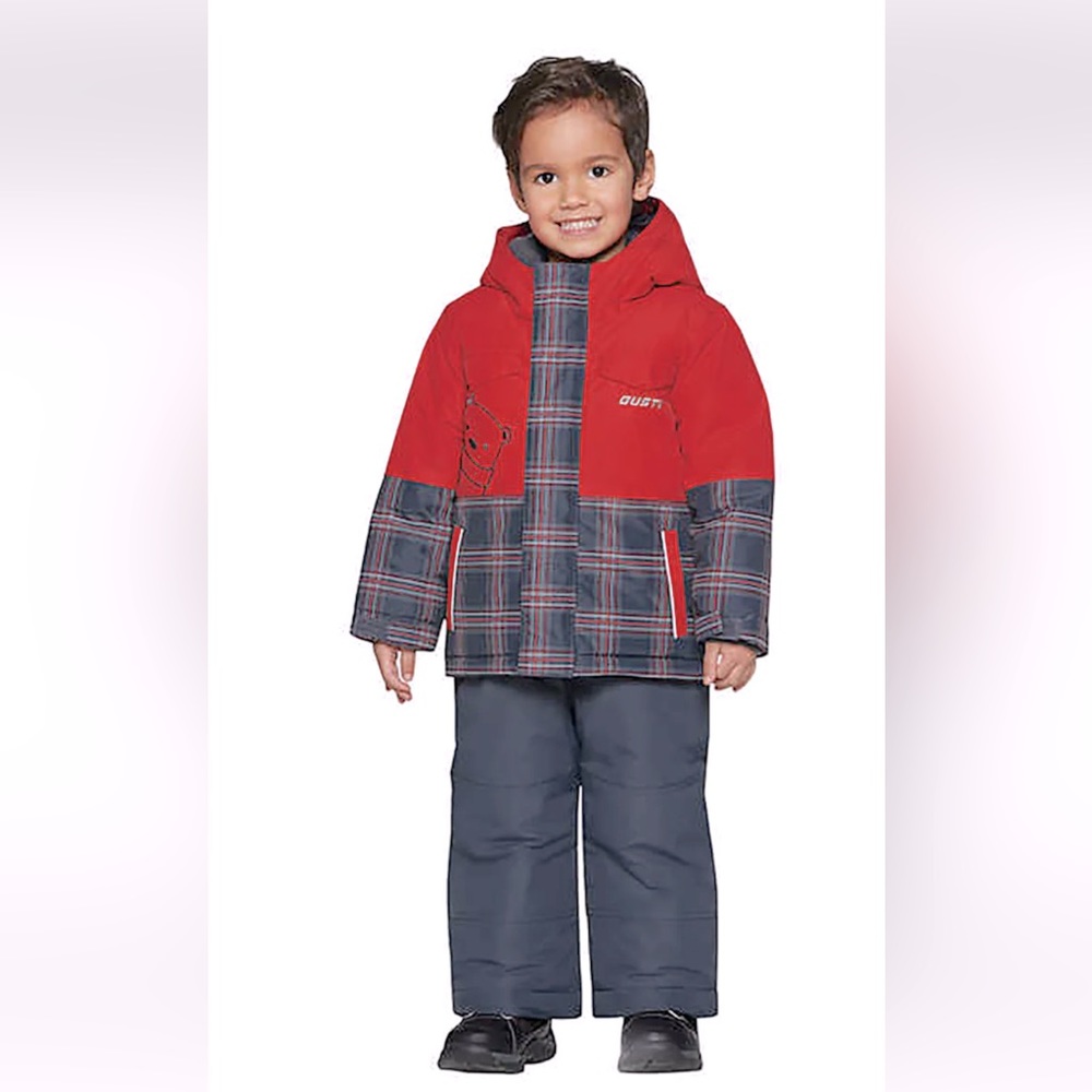 Gusti Size 18 Month Toddler Snowsuit Jacket and Bib Snow pants